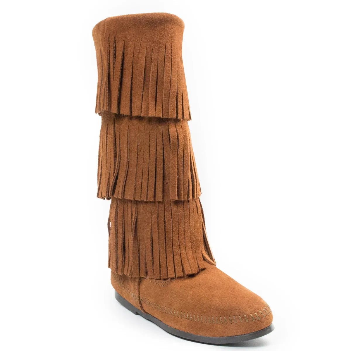 3-Layer Fringe Boot - Women's Boots by Minnetonka
