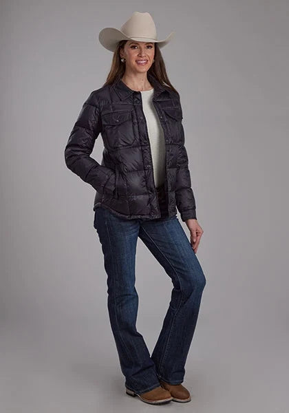 Roper 2165 Parachute Pockets (Black) - Women's Nylon Jacket