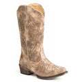 Eaglets Women's Tan Cowgirl Boots by Roper