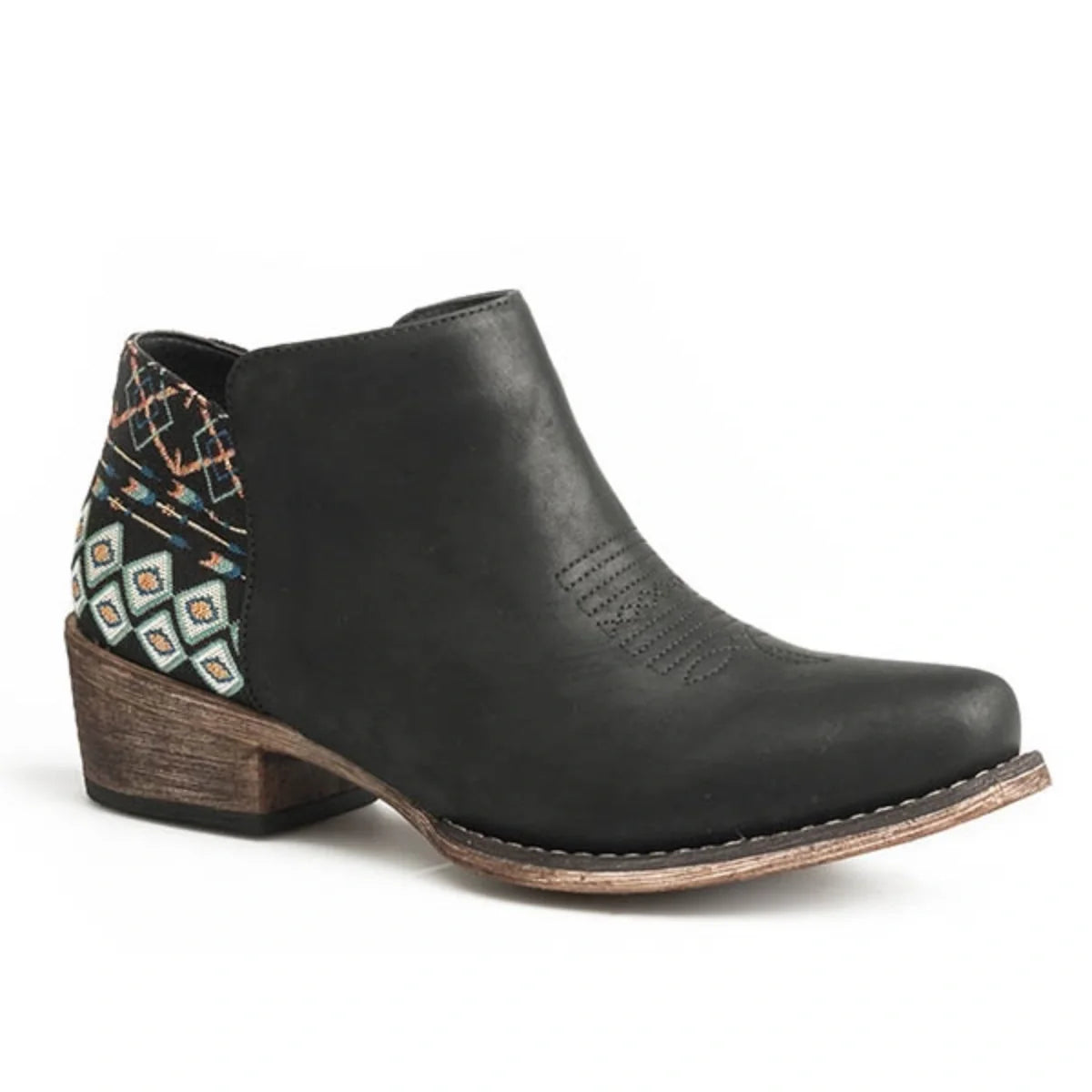 Sedona Women's Black Cowgirl Boots by Roper