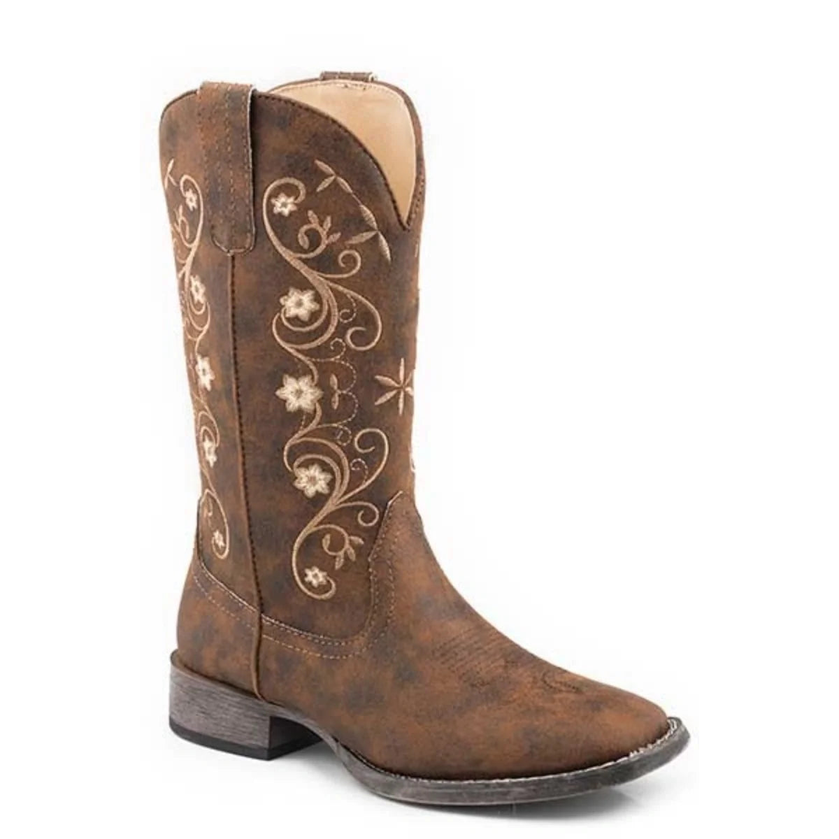 Bailey Women's Brown Cowgirl Boots by Roper