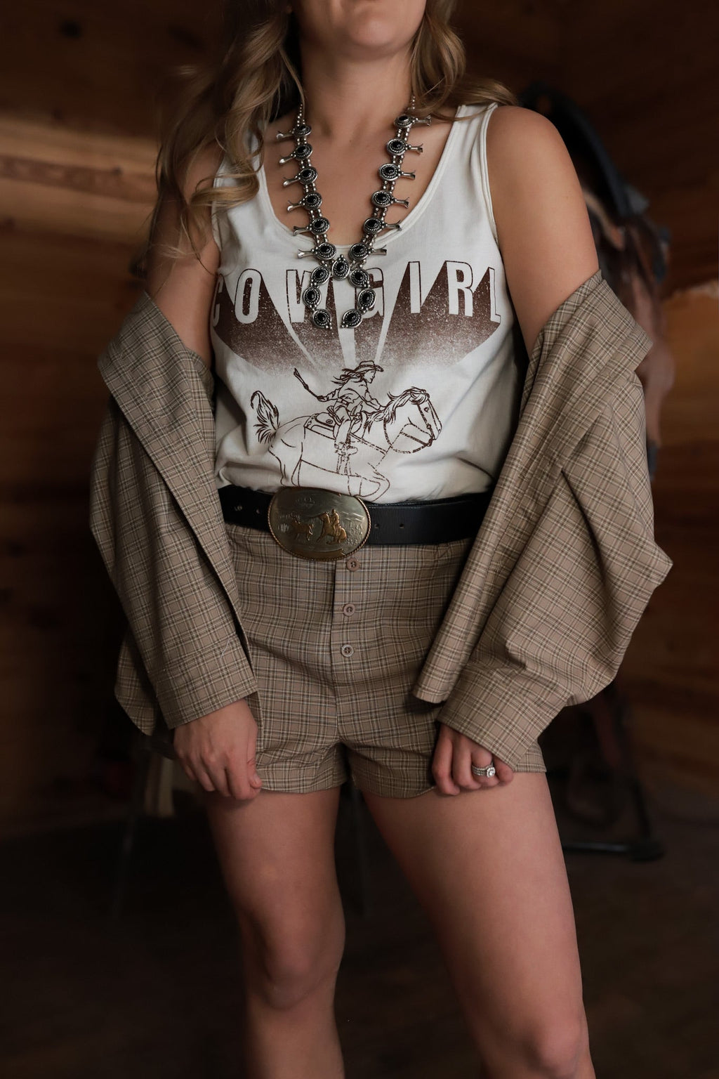 Fast Horses Cowgirl Tank