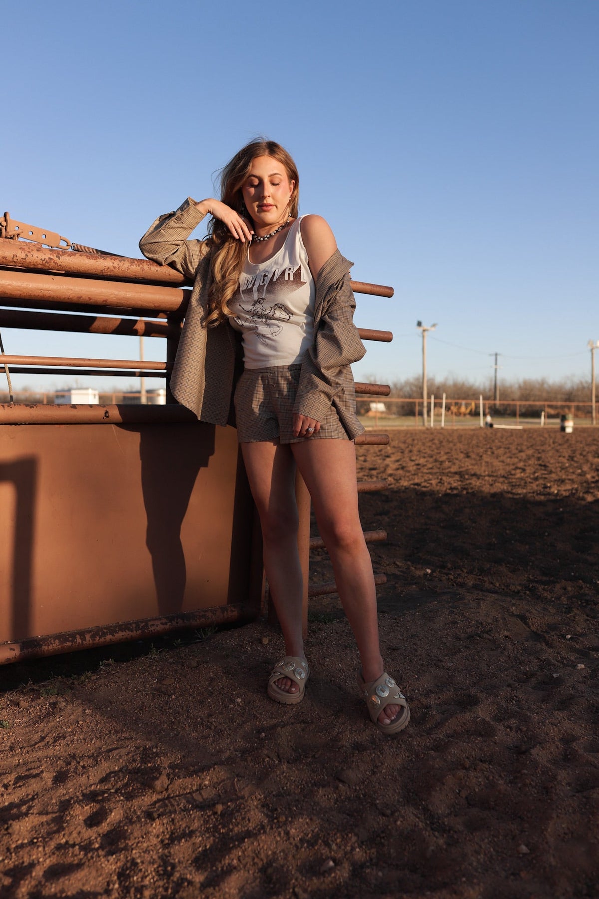 Fast Horses Cowgirl Tank