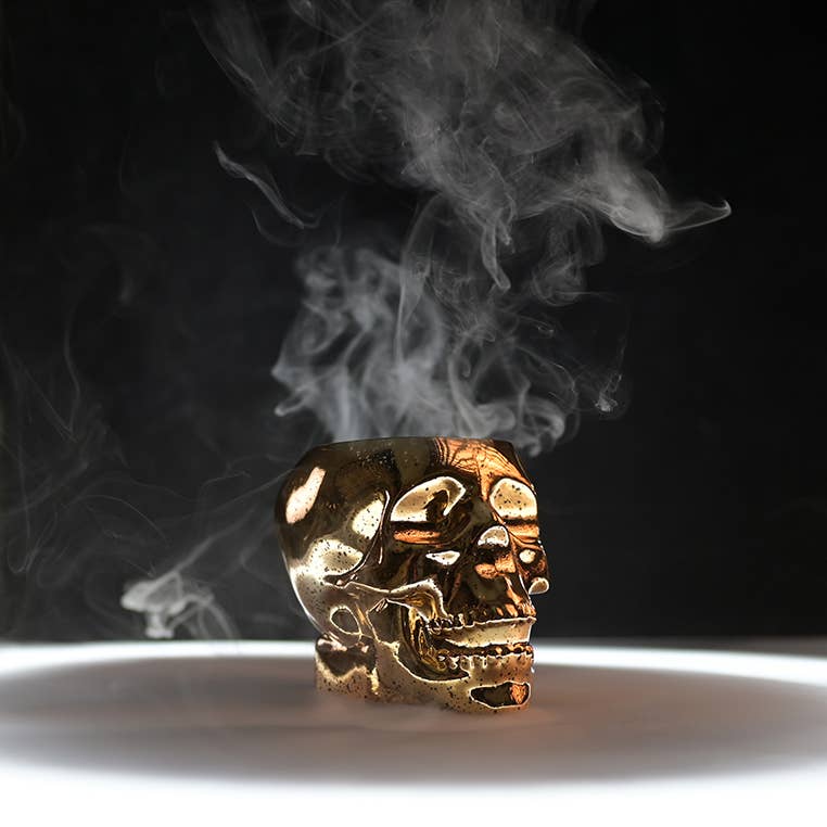 Limited Edition Halloween Skull Candle 8 oz: Haunted Hallows
