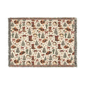 Cowboy Boots & Lassos Christmas Woven Blanket - Wildflowers & Moonshine Exclusive