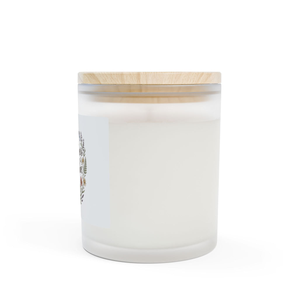 Wildflowers & Moonshine Scented Candle — Frosted Glass 11oz
