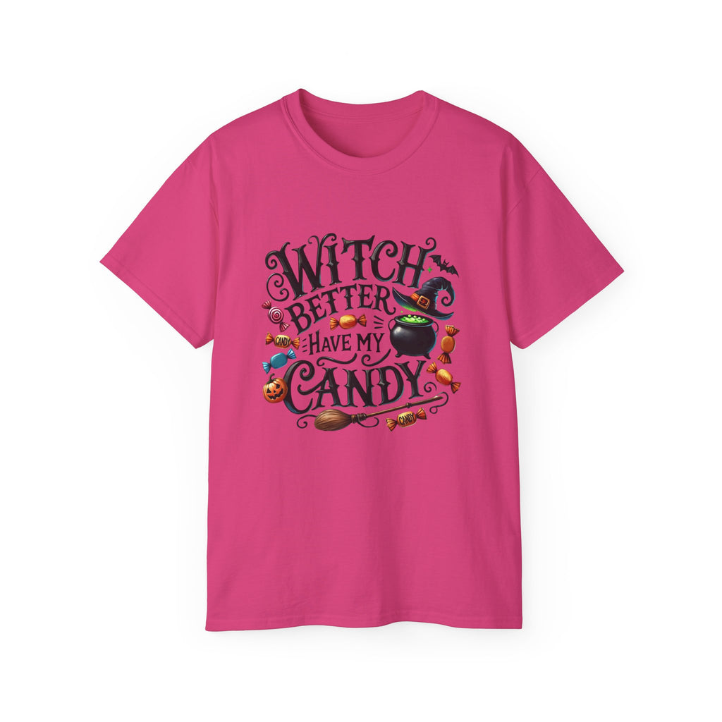 Witch Better Have My Candy Cauldron Graphic Tee-Wildflowers & Moonshine Exclusive