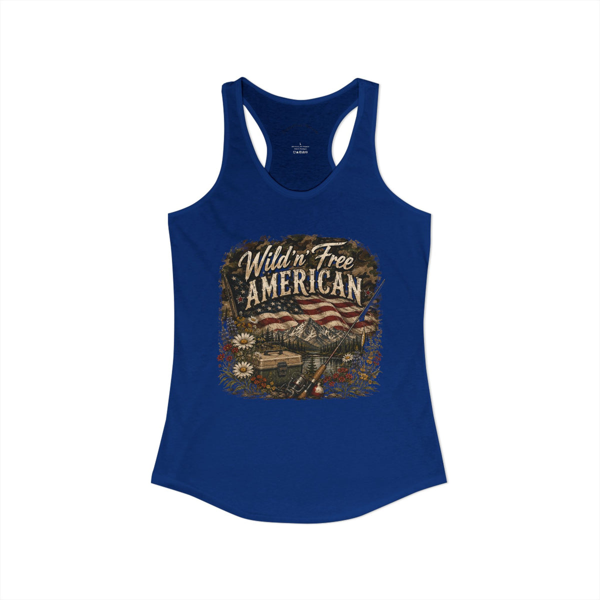 Wild'n'Free American Women's Tank Top - Wildflowers & Moonshine Exclusive