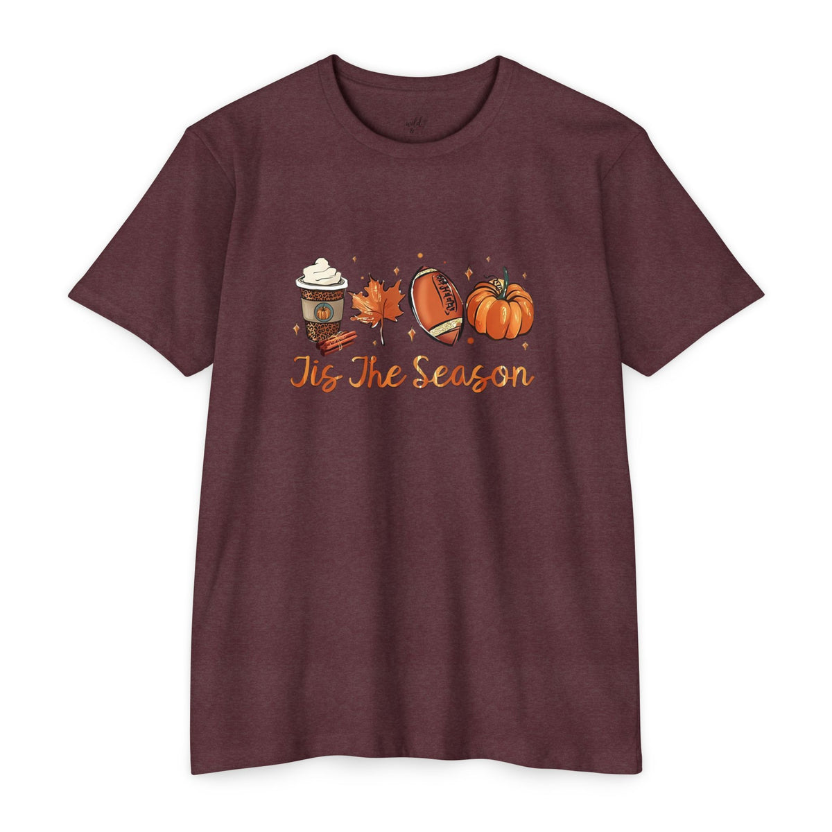 Tis The Season Pumpkin Football Tee- Wildflowers & Moonshine Exclusive