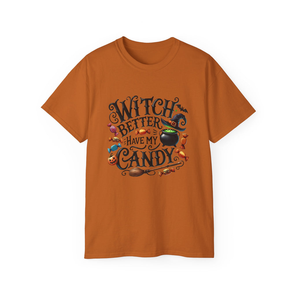 Witch Better Have My Candy Cauldron Graphic Tee-Wildflowers & Moonshine Exclusive