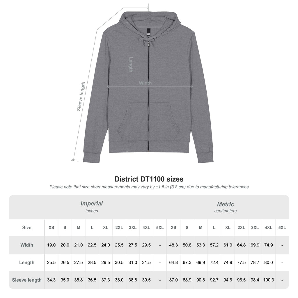 Wildflowers & Moonshine Zip Grey Hoodie - Wildflowers & Moonshine Exclusive!
