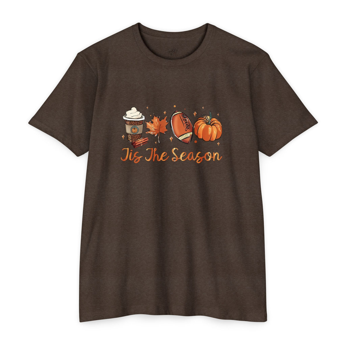 Tis The Season Pumpkin Football Tee- Wildflowers & Moonshine Exclusive