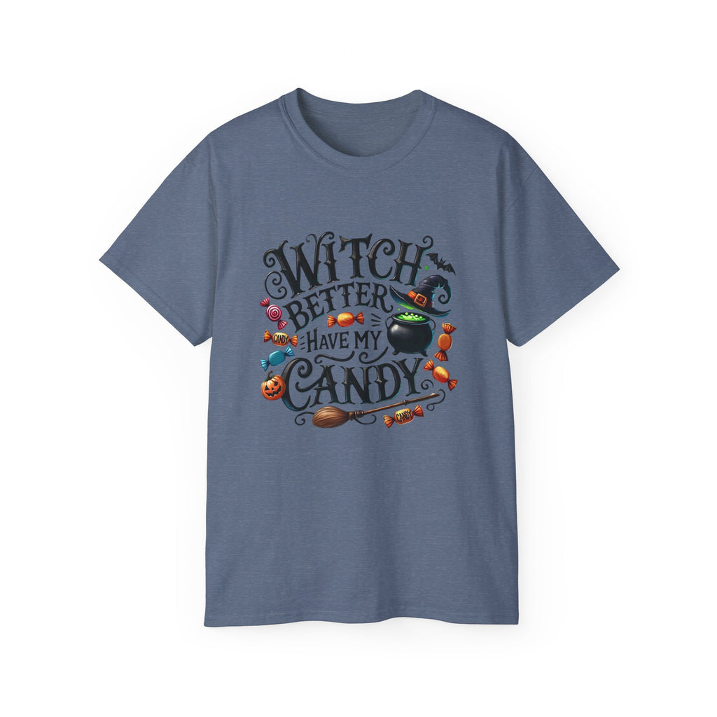 Witch Better Have My Candy Cauldron Graphic Tee-Wildflowers & Moonshine Exclusive