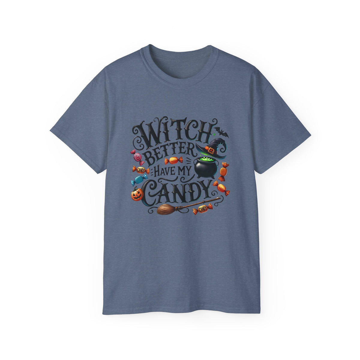 Witch Better Have My Candy Cauldron Graphic Tee-Wildflowers & Moonshine Exclusive