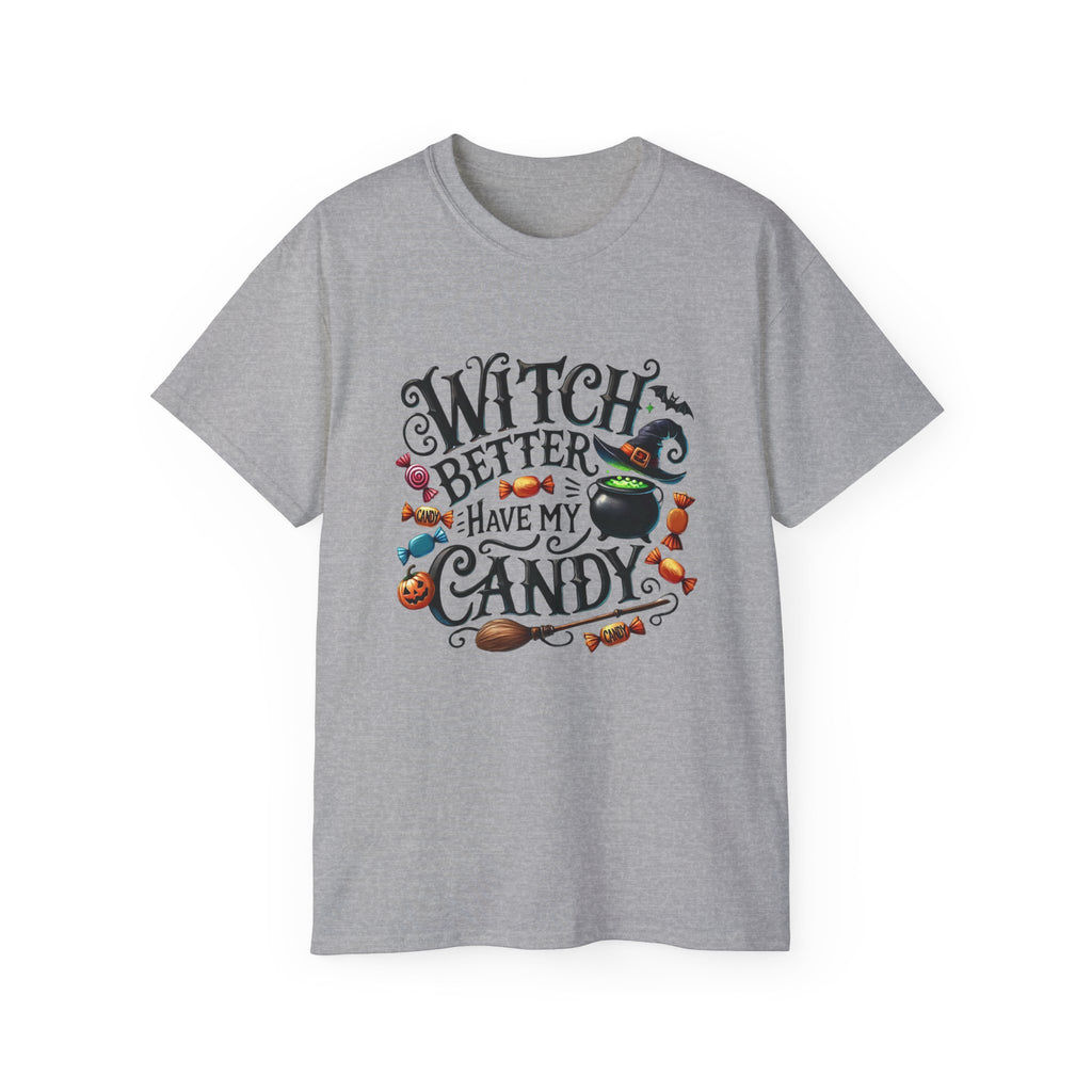 Witch Better Have My Candy Cauldron Graphic Tee-Wildflowers & Moonshine Exclusive