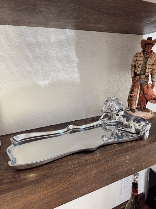 3D Oblong Horse Tray