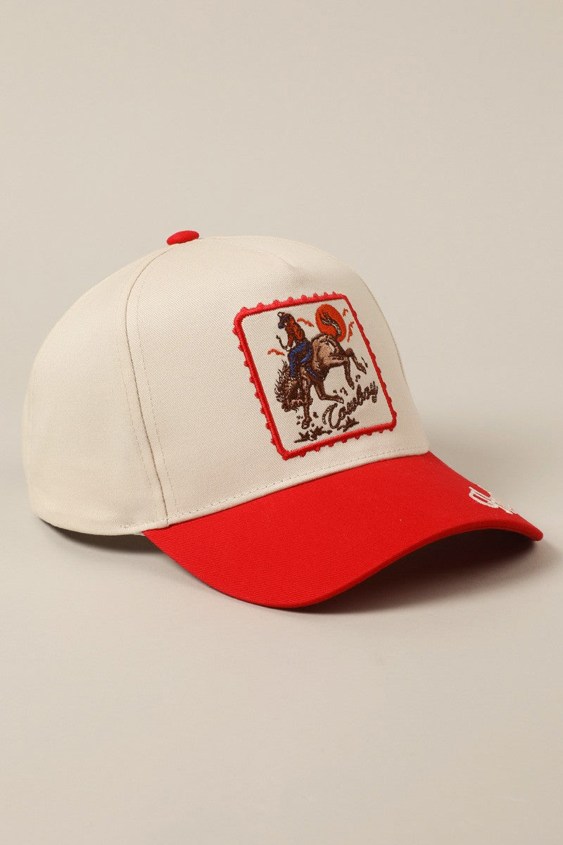 Howdy Cowboy Embroidered Hat