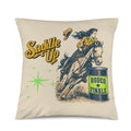 Velvety Soft The Last Roundup Barrel Racer Throw Pillow Cover
