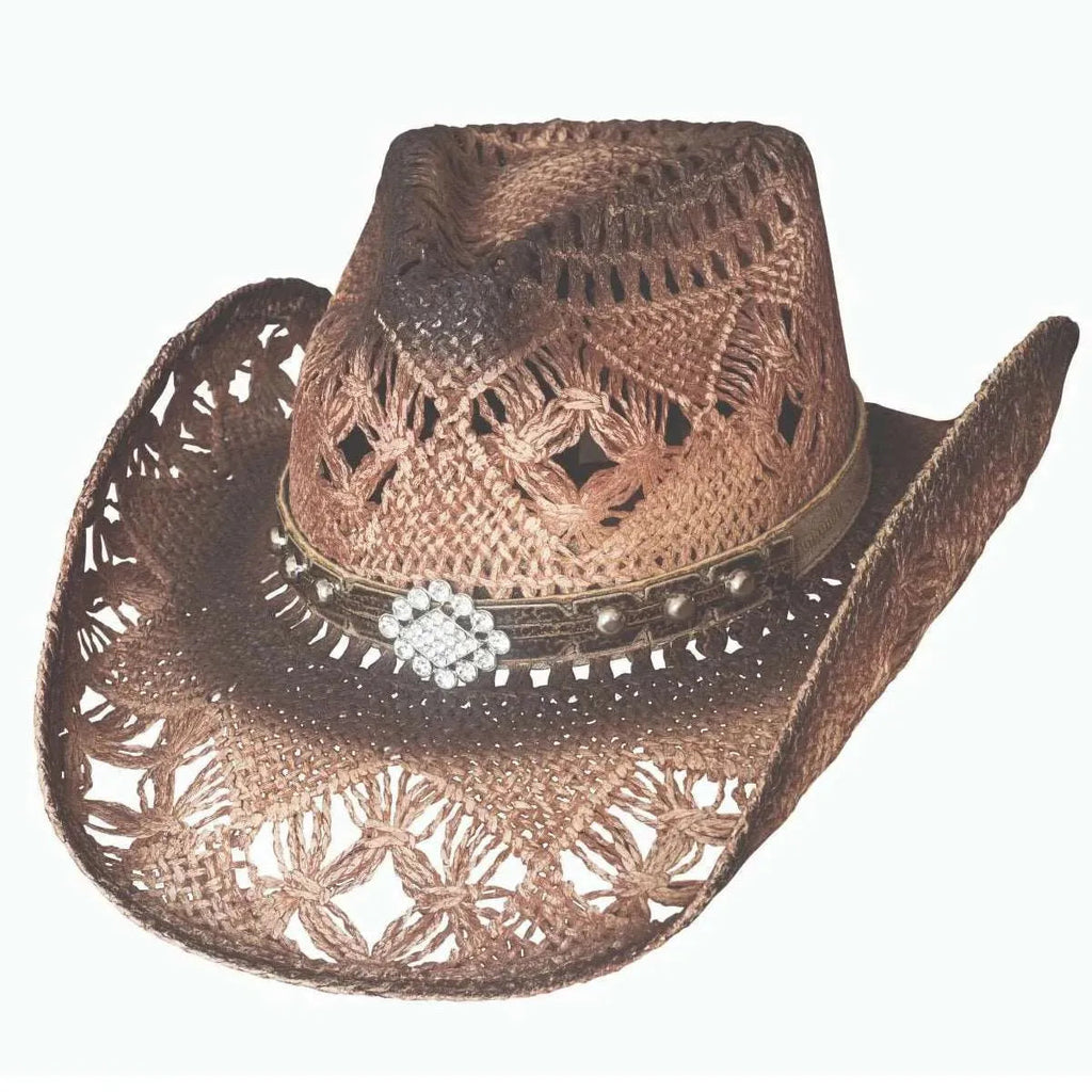 Magnificent Straw Cowgirl Hat by Bullhide