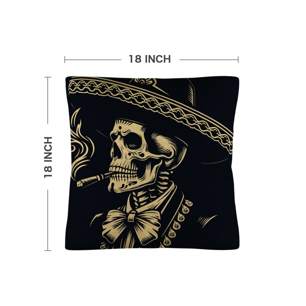 Colores De Mexico Mariachi Pillow Case
