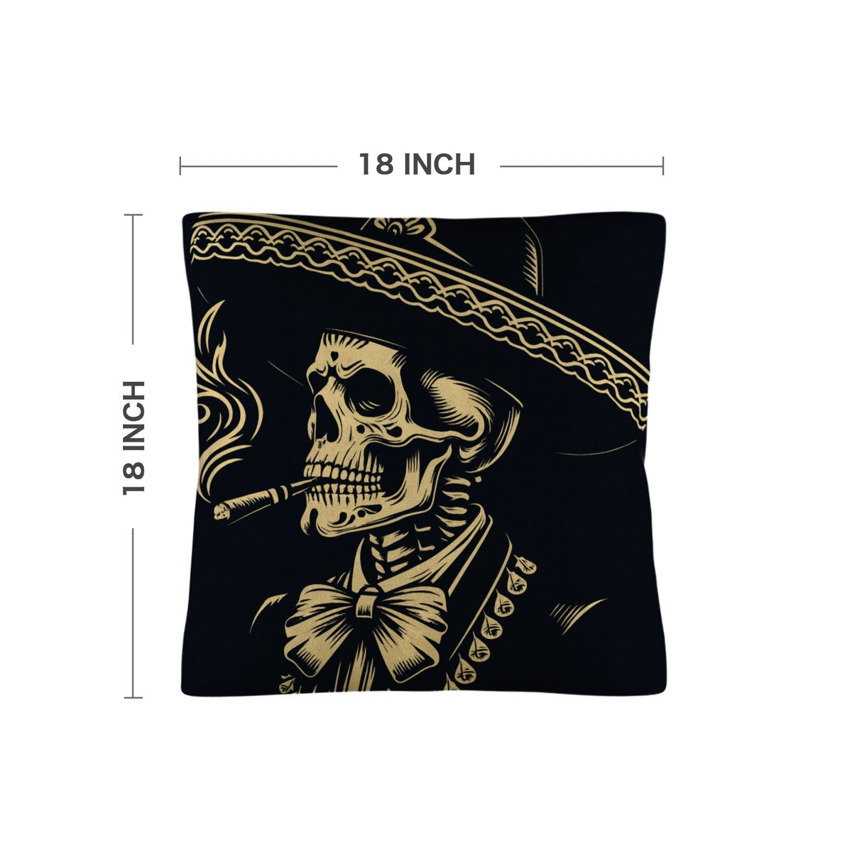 Colores De Mexico Mariachi Pillow Case