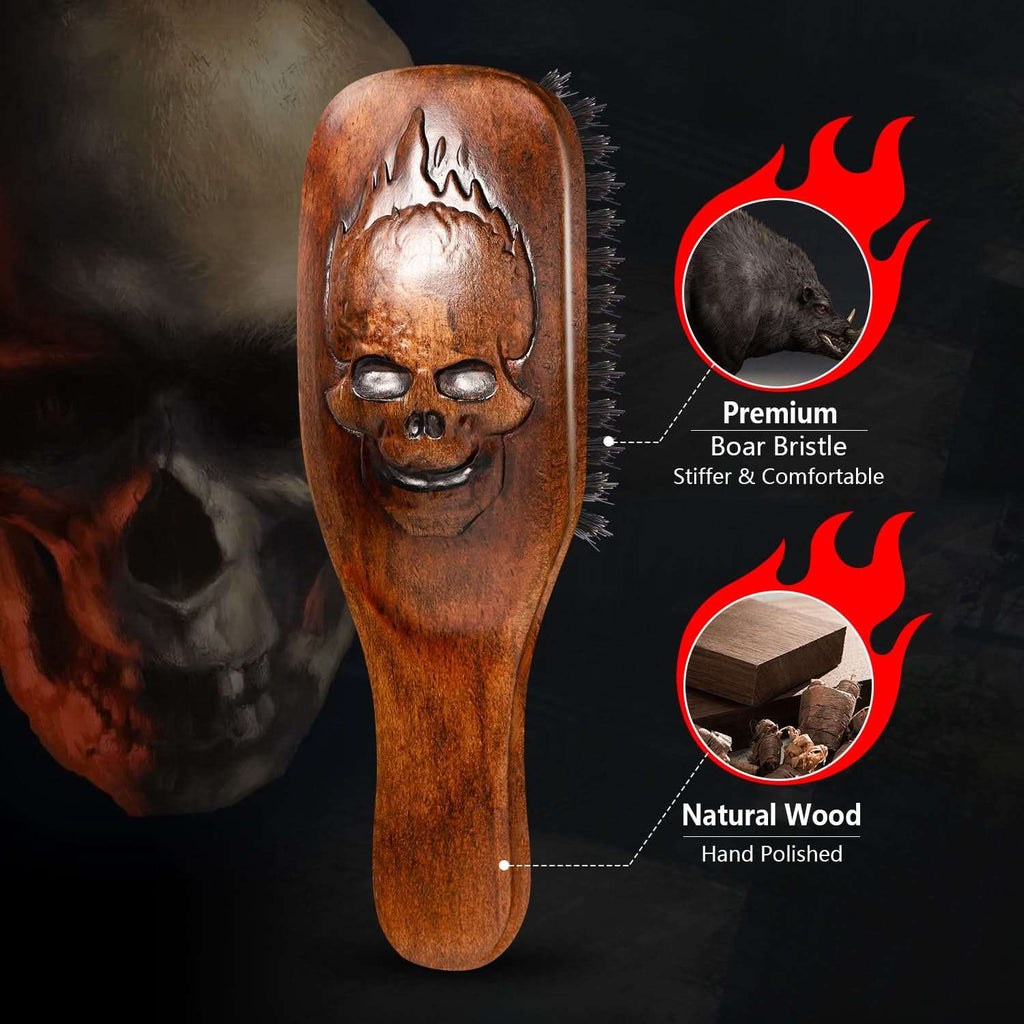 Eagle Fortress Inferno Styler Military Beard & Hair Brush