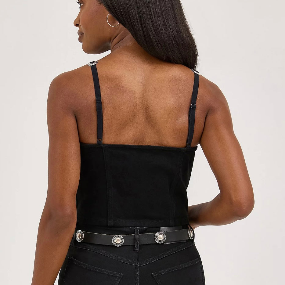 Concho Women's Black Tank by Wrangler