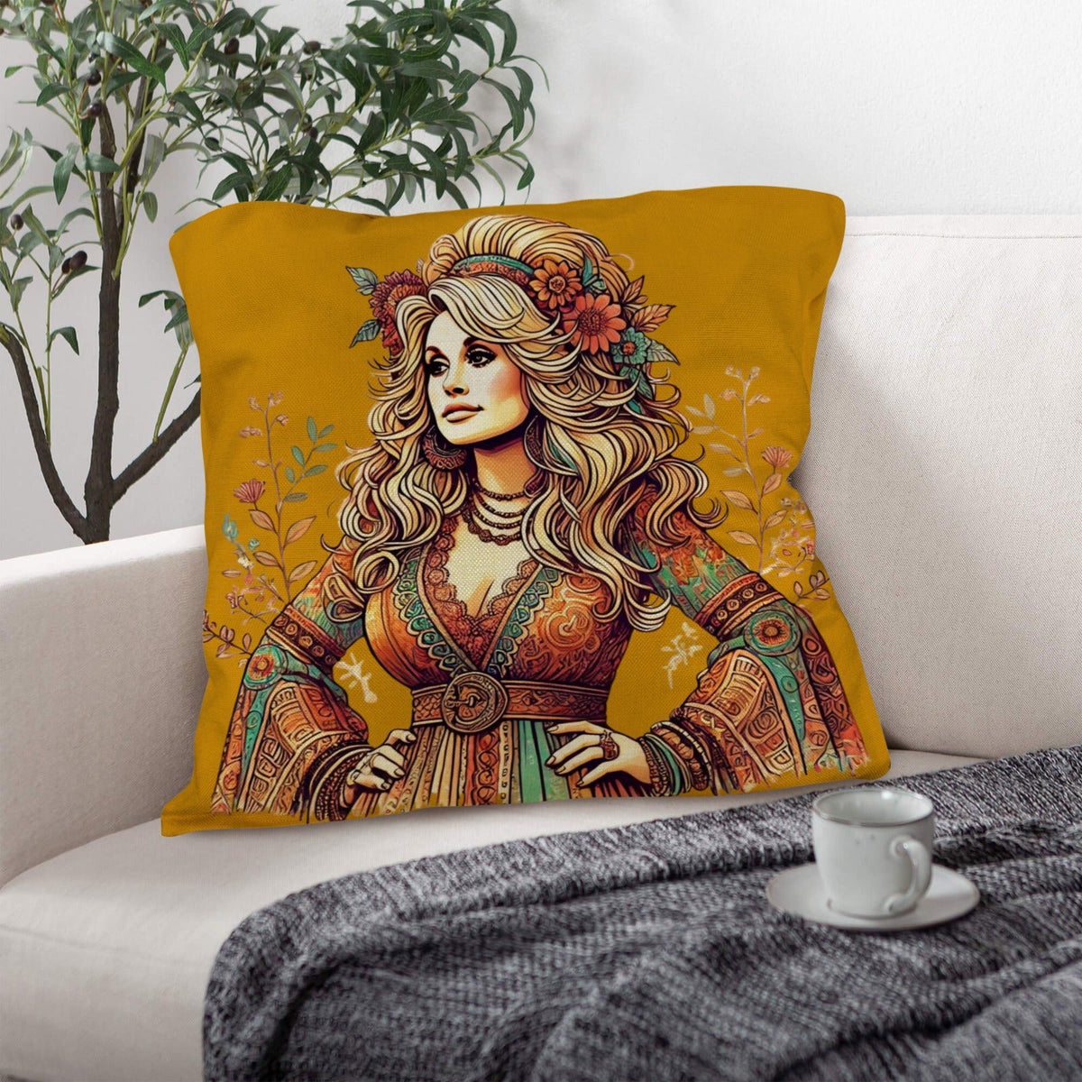 Retro Dolly Pillow Case by Baha Ranch