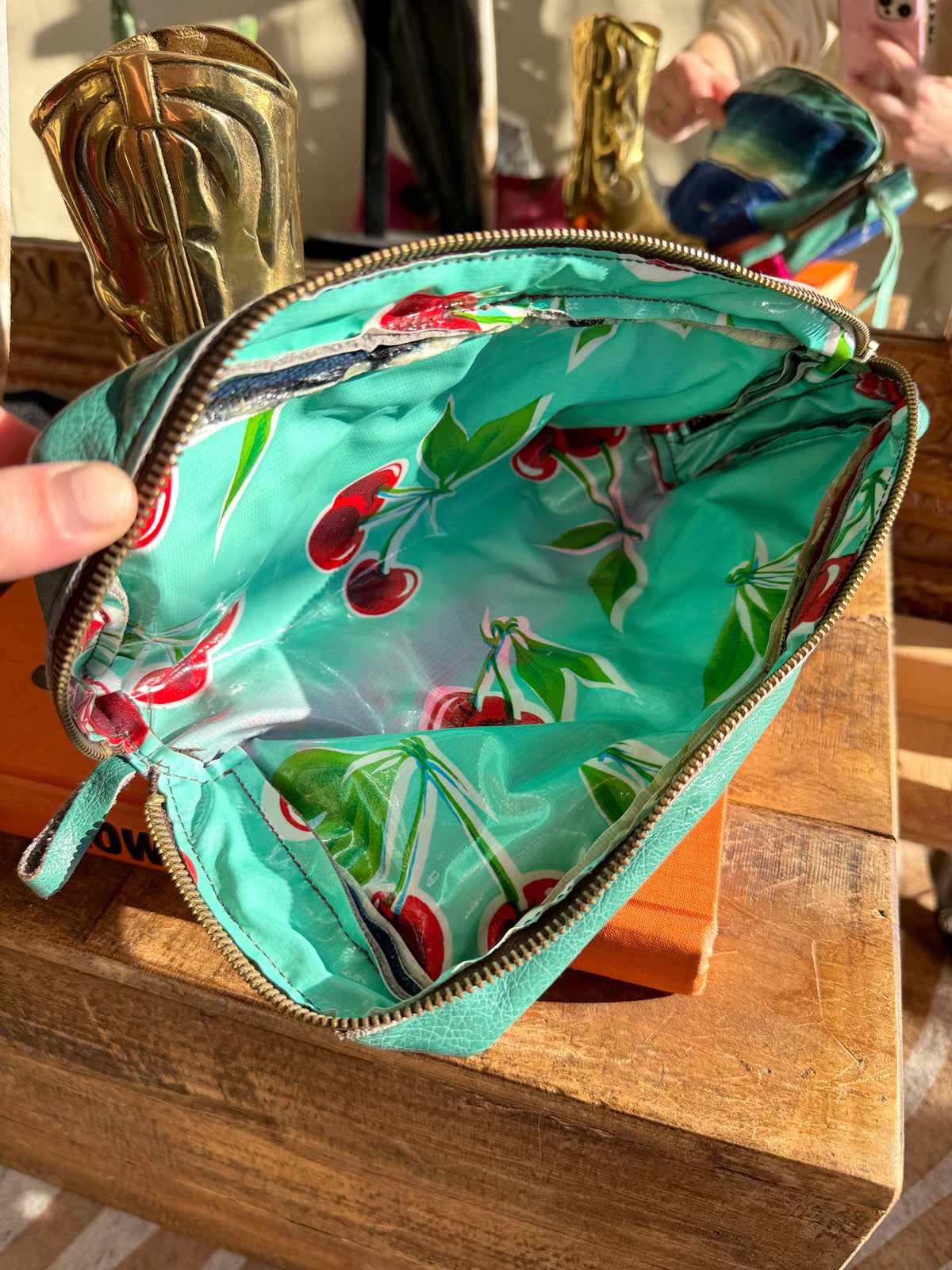 Rail 3 Ranch Makeup Brush Pouch