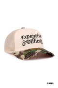 Camo Snapback - Expensive & Difficult