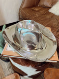 Ten Gallon Hat Chip & Dip Platter