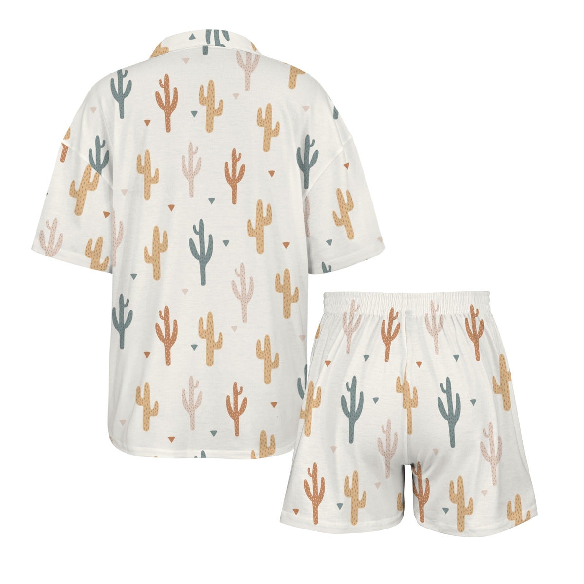 Cactus Print Women's Pajama Set