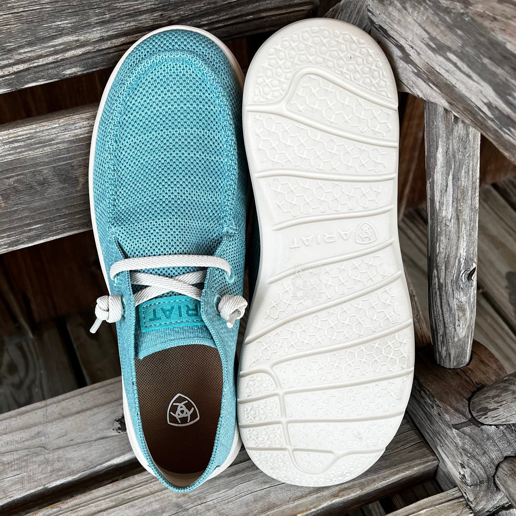 Sky Blue Knit Hilo Women's Shoes by Ariat