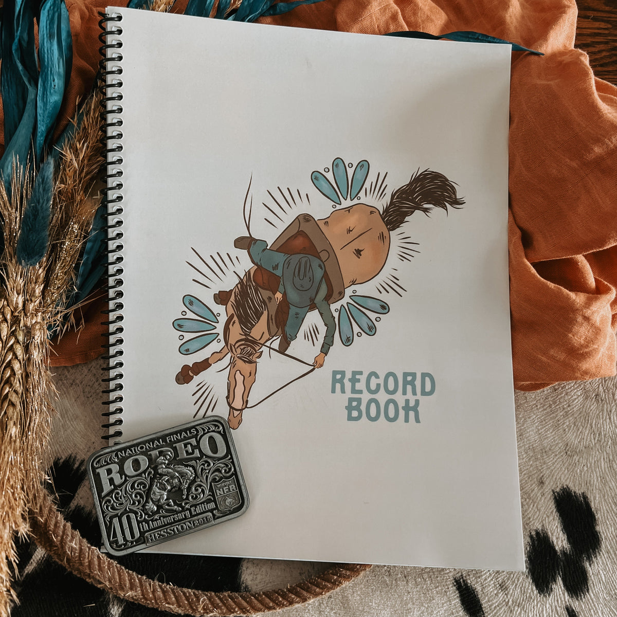 Turn & Burn Turquoise Rodeo Book