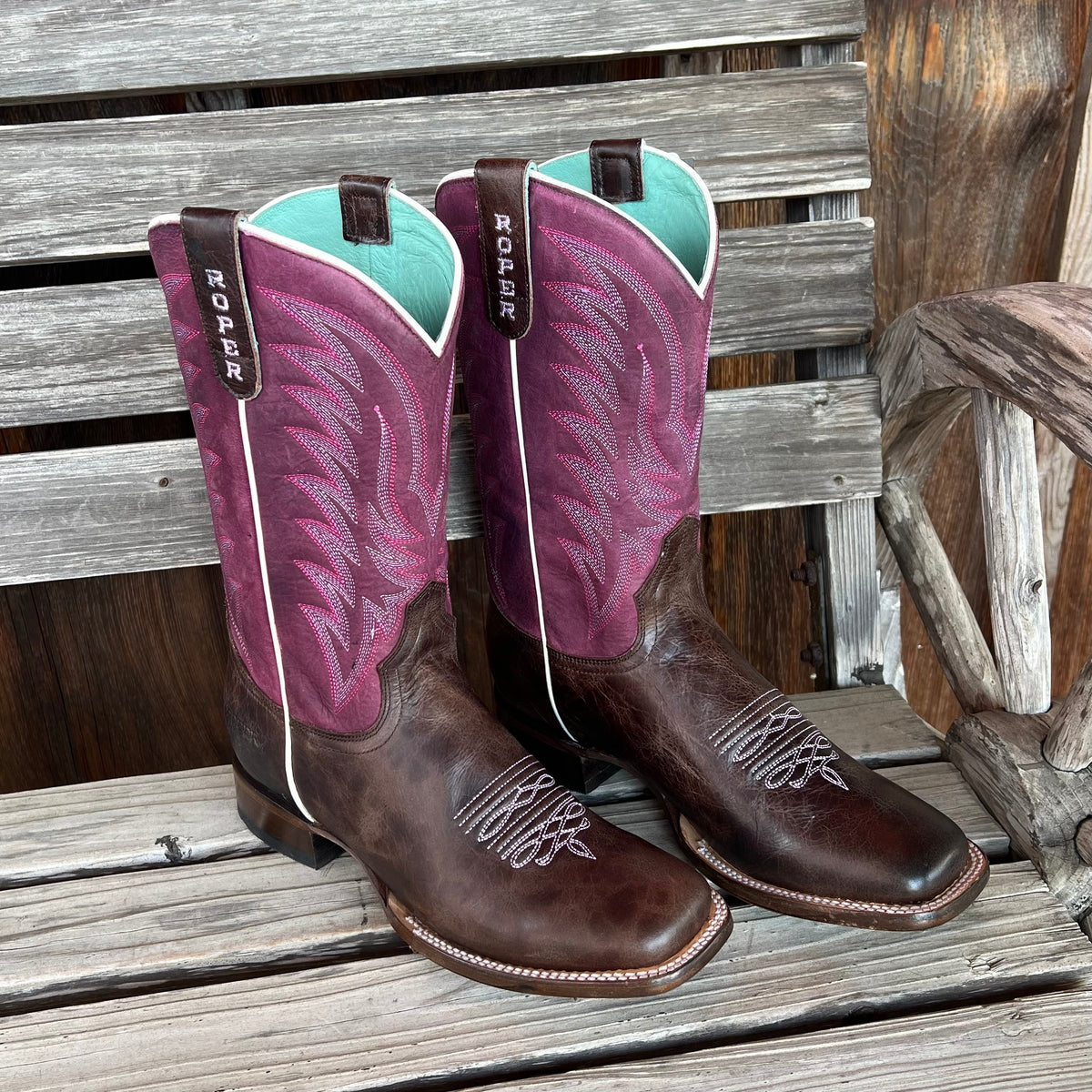 Purple Cowgirl Women's Boots by Roper