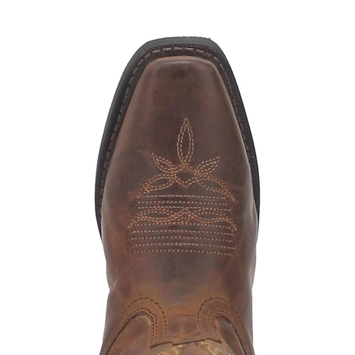 Malinda Women's Brown Leather Cowgirl Boots by Laredo
