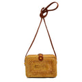 Summer Straw Weave Shoulder Purse | Bohemian Rattan Messenger Bag