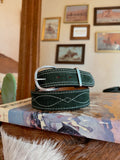 Gunslinger Belt in Forest Green