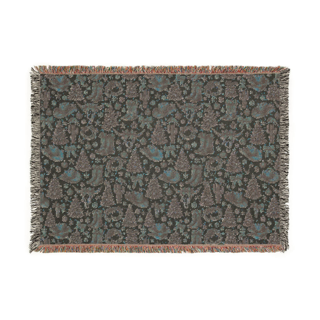 Cowboy Boots & Lassos Christmas Woven Blanket - Wildflowers & Moonshine Exclusive