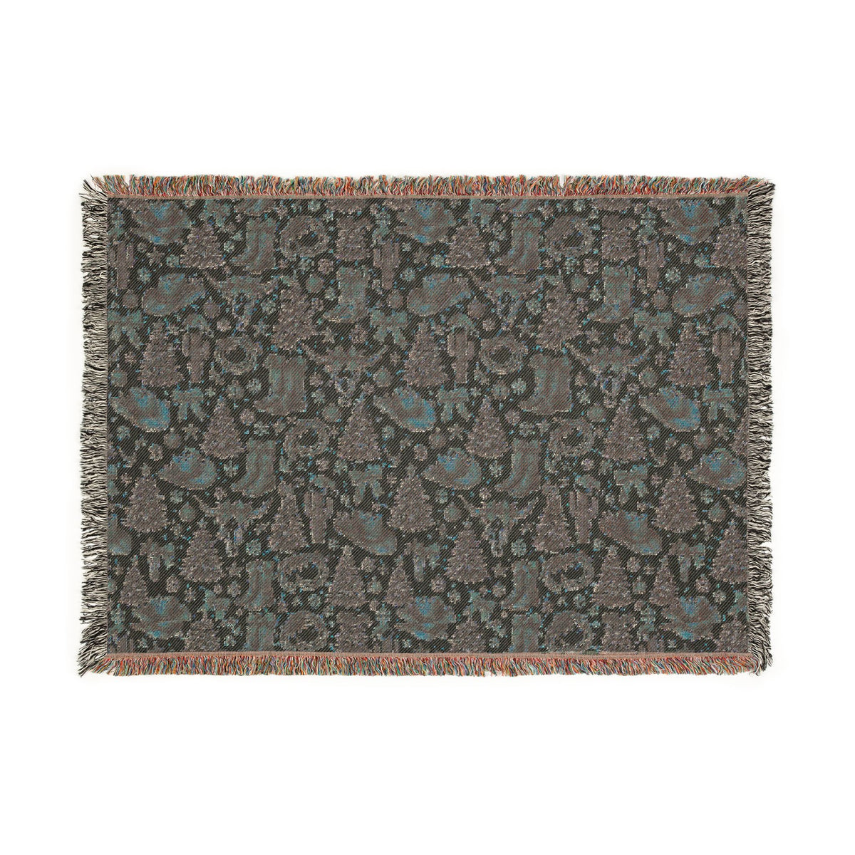 Cowboy Boots & Lassos Christmas Woven Blanket - Wildflowers & Moonshine Exclusive
