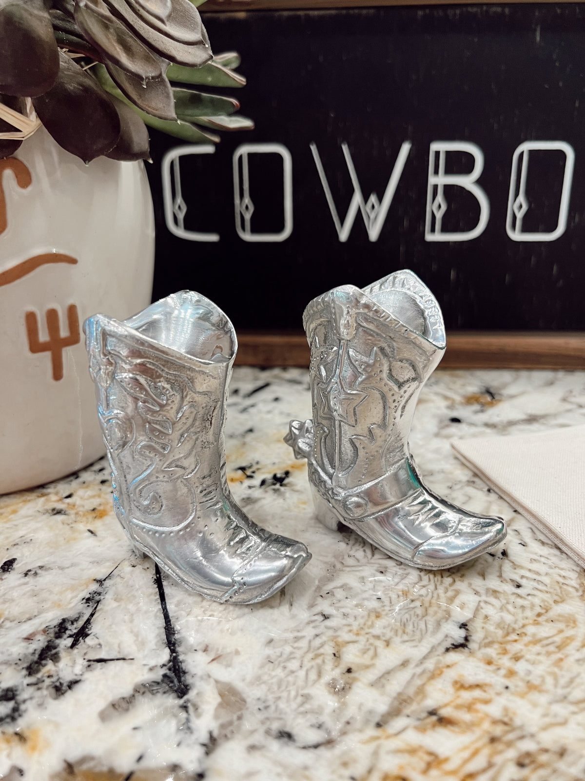 Boot Salt & Pepper Shakers