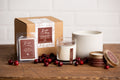 Frosted Cranberry Cement Candle 22 oz