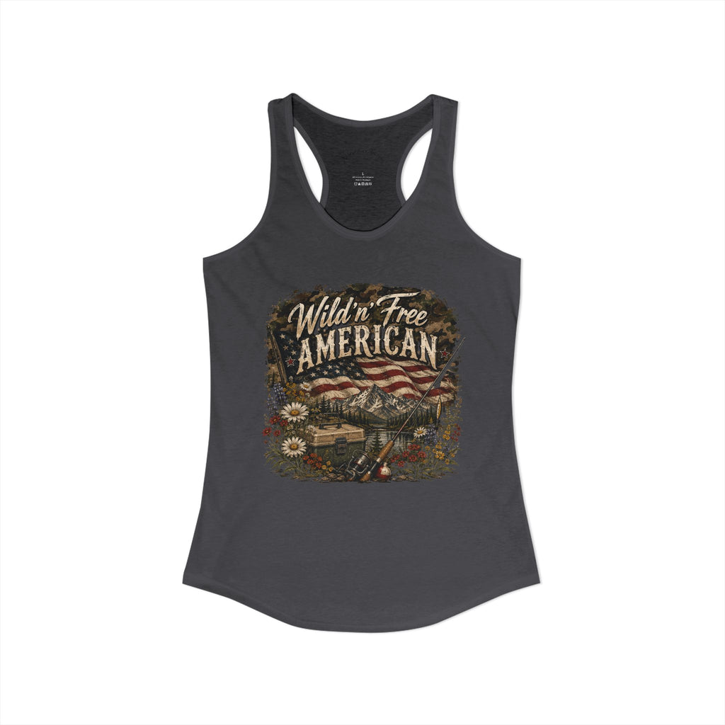 Wild'n'Free American Women's Tank Top - Wildflowers & Moonshine Exclusive