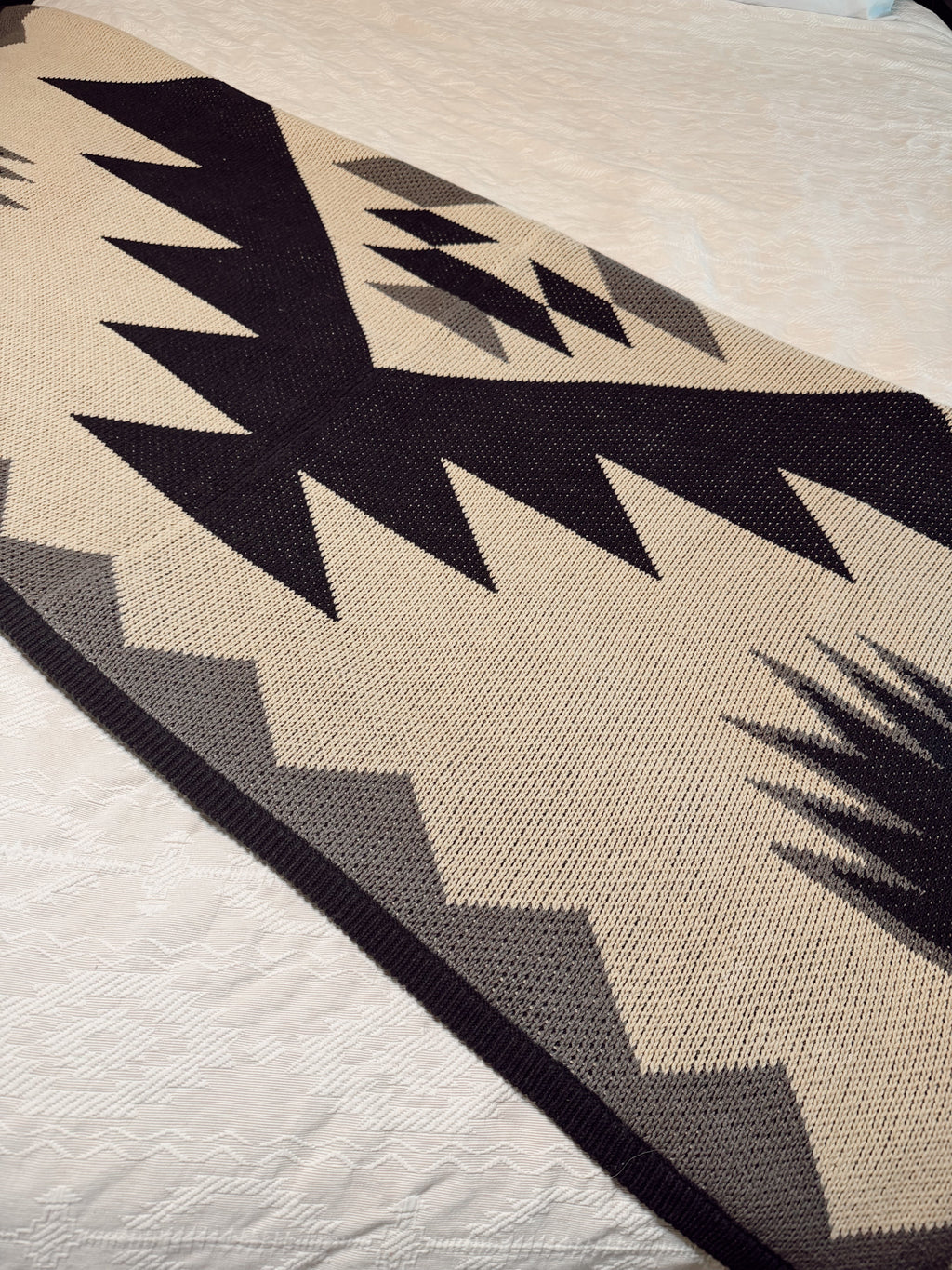 Tasha Polizzi Southwestern Print Buckley Throw Blanket