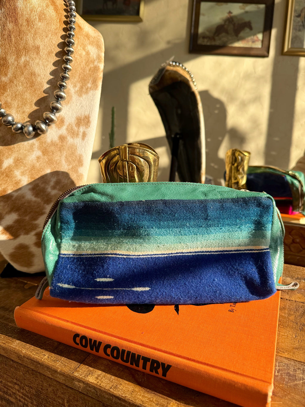 Rail 3 Ranch Makeup Brush Pouch