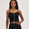 Concho Women's Black Tank by Wrangler