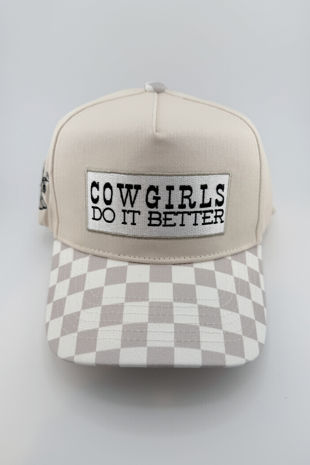Cowgirls Do it Better Snapback Cotton Structured Hat