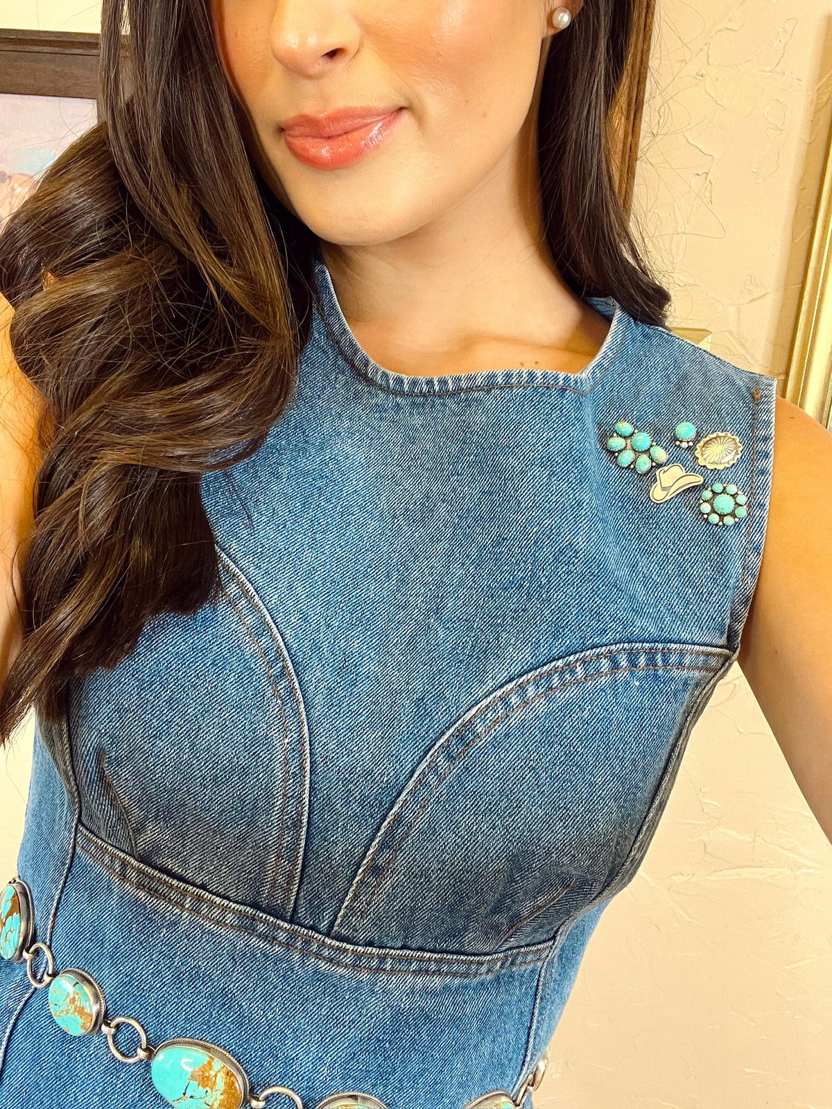 Dallas Denim Dress