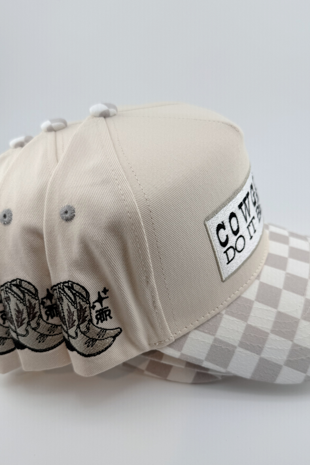 Cowgirls Do it Better Snapback Cotton Structured Hat