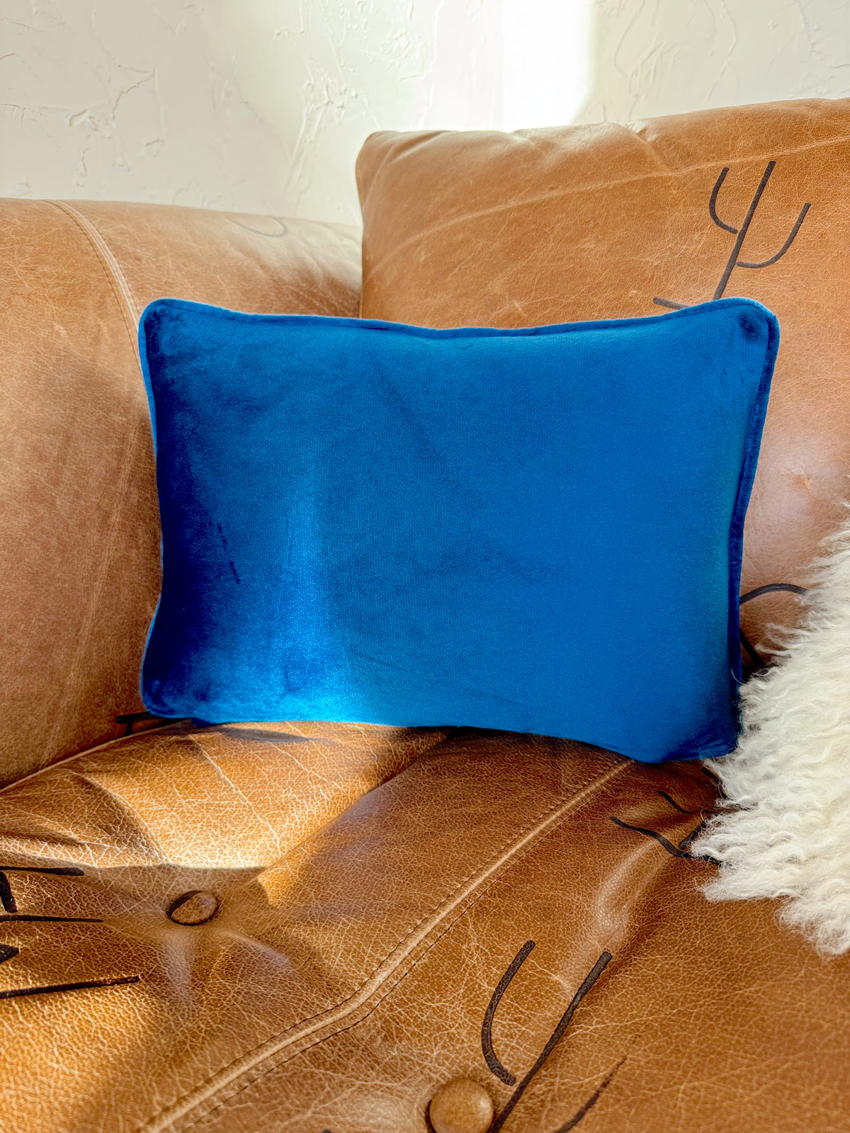 Cowboys Make Better Lovers Embroidered Pillow